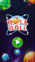 Roll the ball: Move Red ball Poster