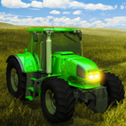 Hay Tractor Driving آئیکن