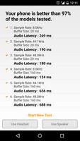 Zoiper Audio Latency Benchmark screenshot 3