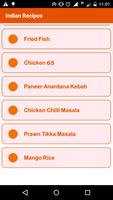 Indian Recipes syot layar 1