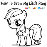 Draw Cute My Little Pony Videos icône