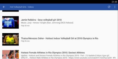 Hot Volleyball Girls capture d'écran 1