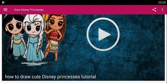 Download How To Draw Cute Disney Princesses Tutorial Apk For