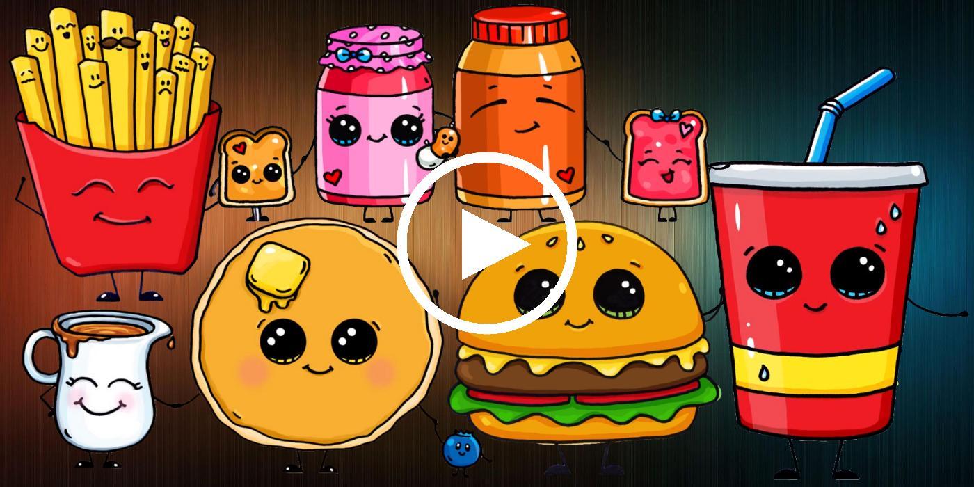 Tải xuống APK How To Draw Cute Food & Drinks Tutorial cho Android Tải xuống APK How To Draw Cute Food & Drinks Tutorial cho Android