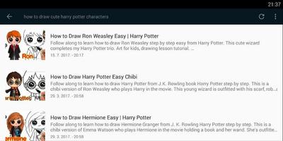 How To Draw Cute Harry Potter capture d'écran 1