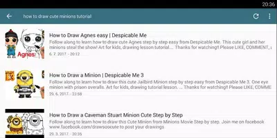 How To Draw Cute Minions Tutorial ảnh chụp màn hình 1