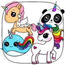 How To Draw Cute Unicorn Tutorial APK