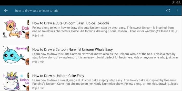 How To Draw Cute Unicorn Tutorial For Android Apk Download