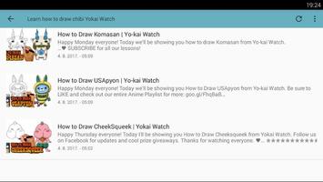 How To Draw Chibi Yokai Watch imagem de tela 3