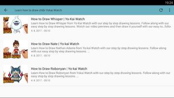How To Draw Chibi Yokai Watch imagem de tela 2