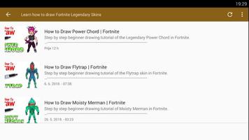 How To Draw Fortnite Legendary Skins ảnh chụp màn hình 1