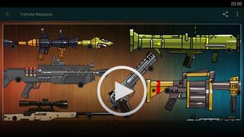 How To Draw Fortnite Weapons Poster