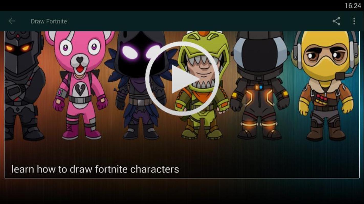 how to draw chibi fortnite characters الملصق - fortnite pictures of characters