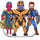 How To Draw Infinity War Characters ícone