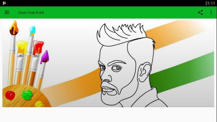 How To Draw Virat Kohli For Android Apk Download One of my favorite hd pic. how to draw virat kohli for android