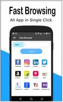 Web Browser Fish for Android Ekran Görüntüsü 1