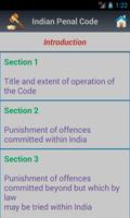 1 Schermata Indian Penal Code-IPC act