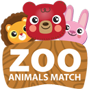 Zoo Animals Match : Cartoon Animals Match Game APK