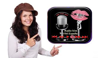 Radio kiss fm españa plakat