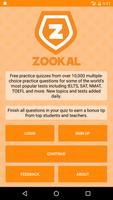 Zookal - Free SAT, IELTS tests poster
