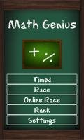 Math Genius - Math Game الملصق