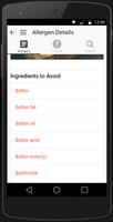 Food Allergens screenshot 2