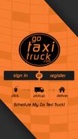 Go Taxi Truck الملصق