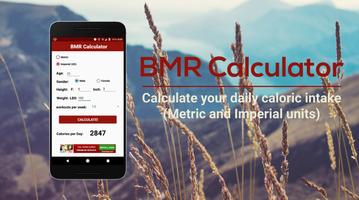 BMR Calculator - Calculate Your Daily Intake! Affiche