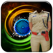 Independence Day Woman Police Dress Photo Editor