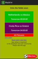 FIFA 2014 Matches and Scores Cartaz