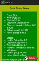FIFA 2014 Matches and Scores スクリーンショット 1