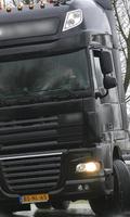 خلفيات DAF XF شاحنة الملصق