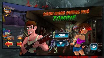 Danh Nhau Duong Pho Zombie Plakat