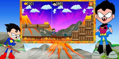 Titans Go hell run تصوير الشاشة 2