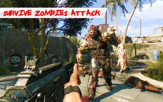 Dead Zombie Wave : World War Shooting Survival 3D capture d'écran 3