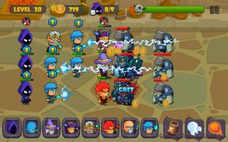 Zombies Defense vs Wizards syot layar 1