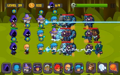 Zombies Defense vs Wizards APK download