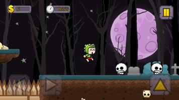 Zombie Graveyard Adventure captura de pantalla 1