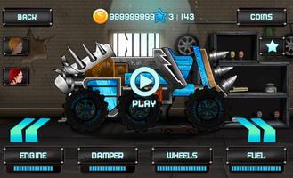 Zombie Hill Racing ภาพหน้าจอ 2