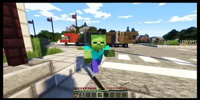 Zombie Apocalypse Minecraft maps mcpe تصوير الشاشة 1