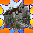 Zombie Wars Mini-game. Map for MCPE APK