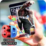 Zombie On Phone Screen Prank