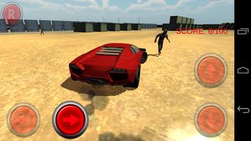 Zombie Smash Car تصوير الشاشة 2