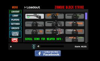 Zombie Block Strike capture d'écran 1