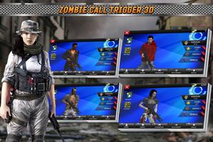 Zombie Call Trigger 3D capture d'écran 1