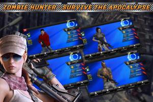 Zombie Jäger 3D: Überleben Sie die Apokalypse Screenshot 1