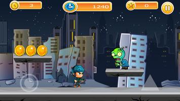 Zombie Jump Catchers Bob Run screenshot 3