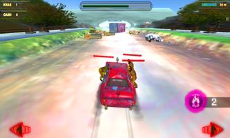 Zombie Racing Combat captura de pantalla 2