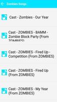 Disney Zombies All Songs ภาพหน้าจอ 2