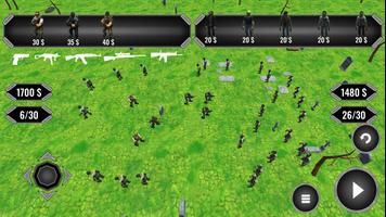 Zombies vs Humans - Epic Battle Simulator Affiche